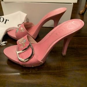 Dior heels pump clog mule